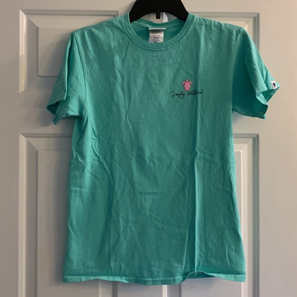 Simply Southern Short Sleeve Softball Graphic Tee Womens Small - Picture 2 of 8